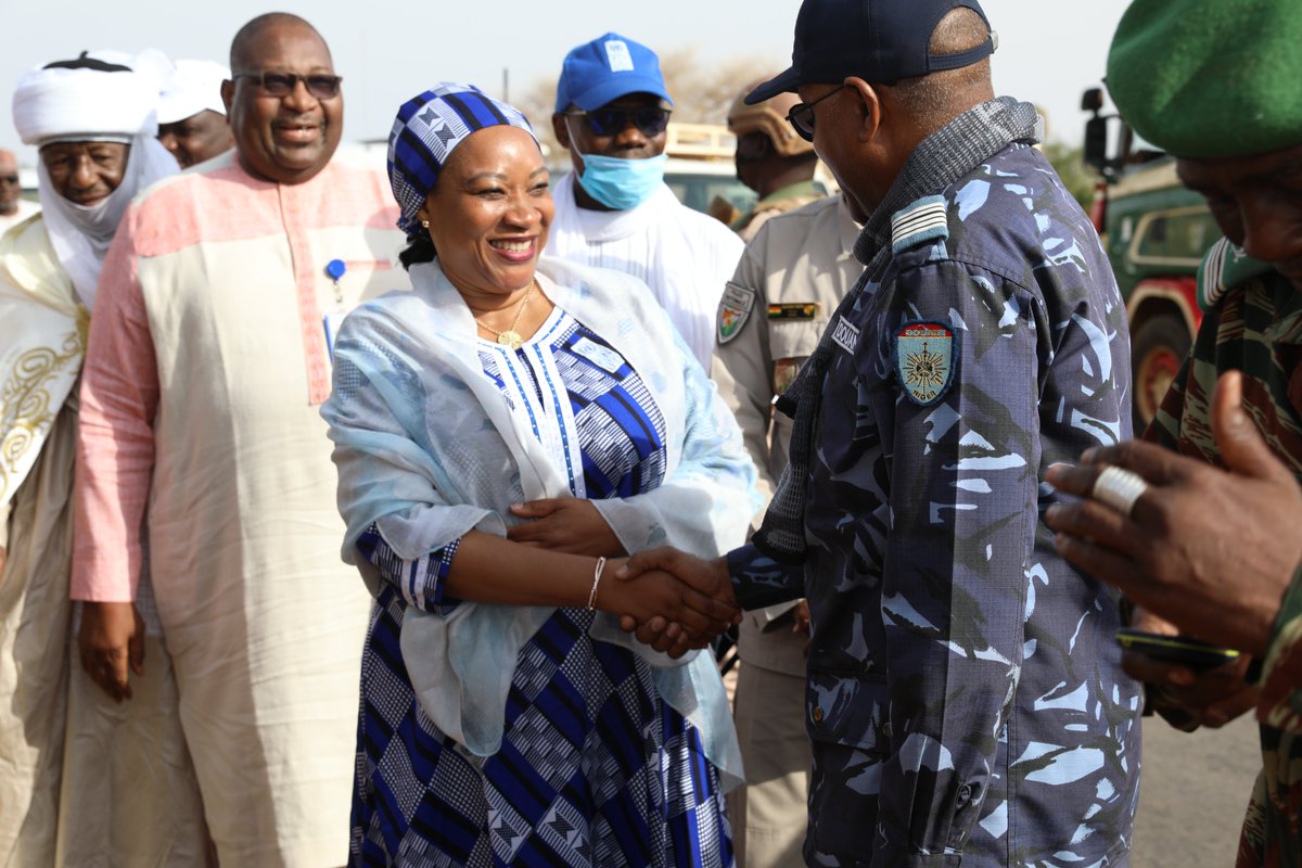 PnudNiger's tweet image. Mission ministère de l'agriculture🇳🇪 &amp;amp;
@PnudNiger à Bossadjé #Birni où 100 hectares sont aménagés pour 1 complexe agro-industriel qui a déjà employé 3062 personnes.
La 2nde phase permettra la production céréalière en toutes saisons  à 2334 personnes de 9 villages dont 1405 femmes