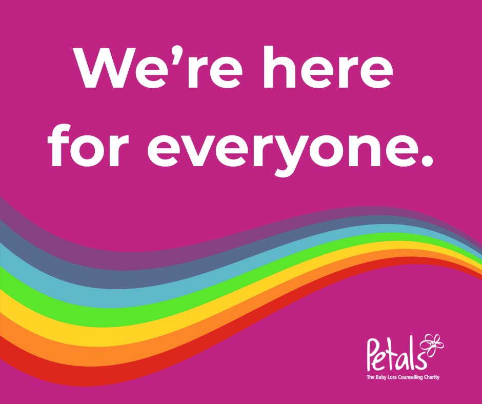 As Pride Month ends, we want to reaffirm that we are here for everyone.

No matter your identity, relationship, or journey to parenthood, we want to ensure that every parent facing the heartbreak of baby loss can access the expert care they deserve.

#PrideMonth  #PetalsTogether