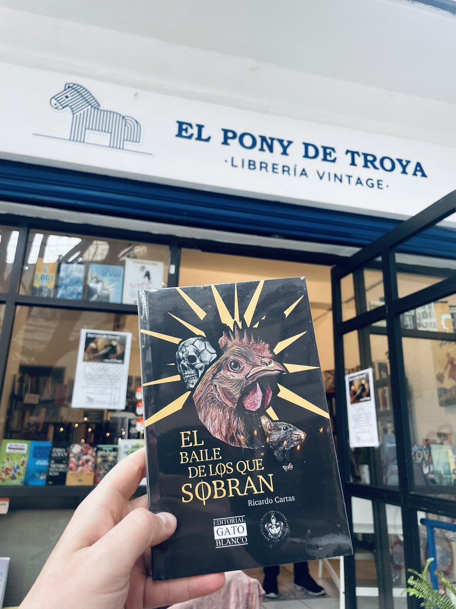 EditGatoBlanco's tweet photo. ¡Nuestras novedades ya están en el Pony! 

Visiten el Pony de Troya, la mejor librería vintage de la CDMX, y busquen los títulos de nuestro sello. https://t.co/PrRWndJUXR