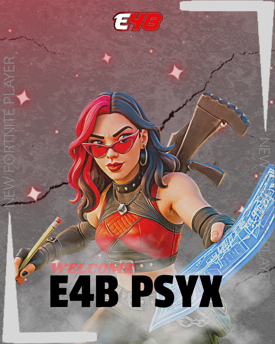 Nous sommes heureux de vous annoncer l'arrivée de <a href="/Psyxftn/">E4B Psyx</a> dans la E4B. 🤩🤩

En espérant que ton aventure dans ta nouvelle maison te plaise. 🔴⚫️

#E4BWIN
