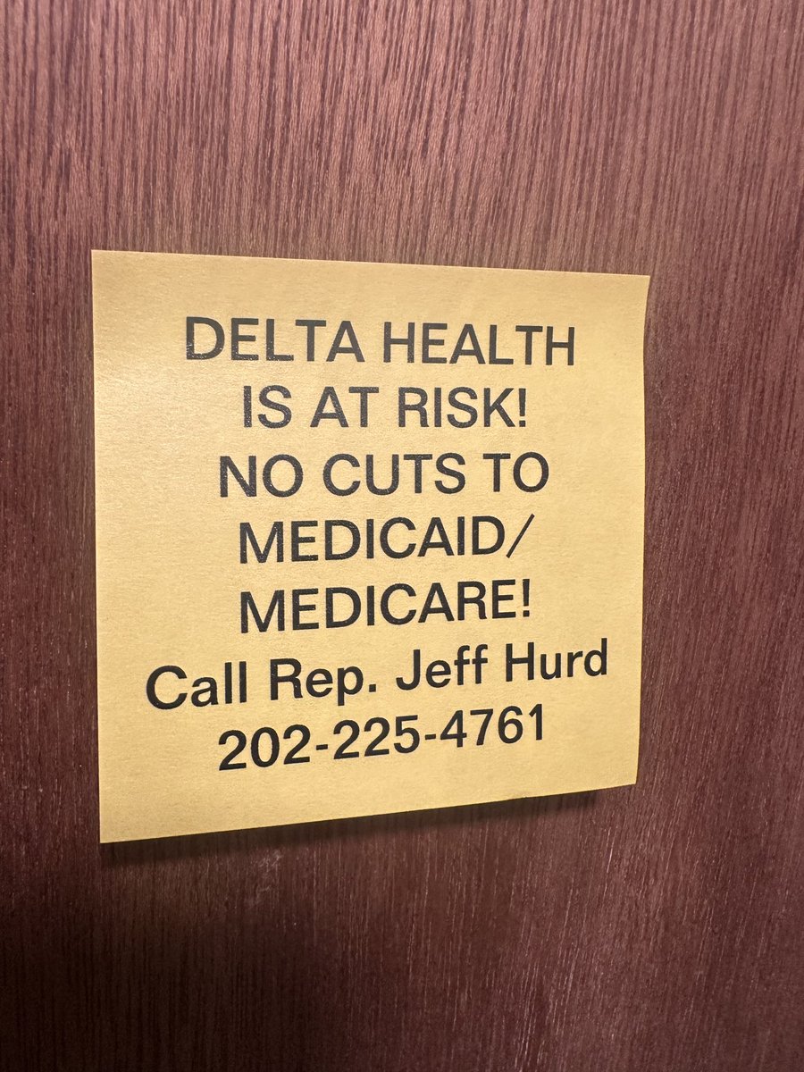 Seen on the bathroom door of a western slope ice cream shop this weekend #copolitics