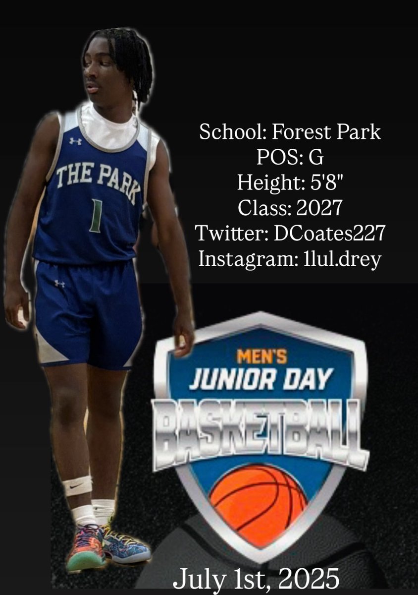 Dreyden Coates (@dcoates227) on Twitter photo Tomorrow I will be attending Men’s <a href="/JuniorDayAth/">Junior Day Athletics</a> camp at George Mason. I would like to connect with the coaches and them to provide feedback on my game.
<a href="/MasonMBB/">George Mason Men's Basketball</a> <a href="/BowieStateHoops/">BSU Basketball</a> <a href="/SUHornetsMBB/">Shenandoah Hoops</a> <a href="/UMW_Basketball/">UMW Basketball</a> <a href="/RCMensHoops/">Randolph Basketball</a> <a href="/FMUmbball/">Francis Marion University Men's Basketball</a> <a href="/mbu_mensbball/">MBU Men's Basketball</a> <a href="/SURamsHoops/">Shepherd Basketball</a> Tomorrow I will be attending Men’s <a href="/JuniorDayAth/">Junior Day Athletics</a> camp at George Mason. I would like to connect with the coaches and them to provide feedback on my game.
<a href="/MasonMBB/">George Mason Men's Basketball</a> <a href="/BowieStateHoops/">BSU Basketball</a> <a href="/SUHornetsMBB/">Shenandoah Hoops</a> <a href="/UMW_Basketball/">UMW Basketball</a> <a href="/RCMensHoops/">Randolph Basketball</a> <a href="/FMUmbball/">Francis Marion University Men's Basketball</a> <a href="/mbu_mensbball/">MBU Men's Basketball</a> <a href="/SURamsHoops/">Shepherd Basketball</a>