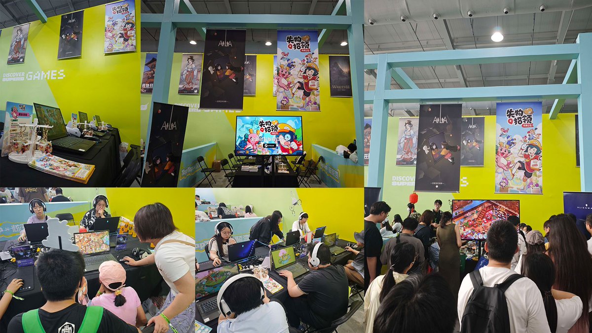 _LostAndFoundCo's tweet image. This past weekend, Lost and Found Co. showcased at G-Fusion 2025 in Beijing at Shougang Center! Thanks to @GamirrorGames our publisher in China for making this happen! 💛✨
Play the new demo with Cat Café and Ducky’s Room on Steam! 🐱 🐥
store.steampowered.com/app/2179510/Lo…