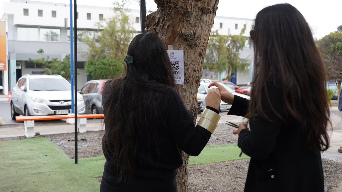 dido_uta's tweet photo. 🗳️ ¡Hoy votamos en la @UTarapaca !
Desde la Dirección General de Docencia de Pregrado instalamos afiches con QR en distintos puntos del campus para facilitar tu participación.

📱 Escanea, vota y hazte parte del proceso democrático universitario. https://t.co/n3GnHSNf2I