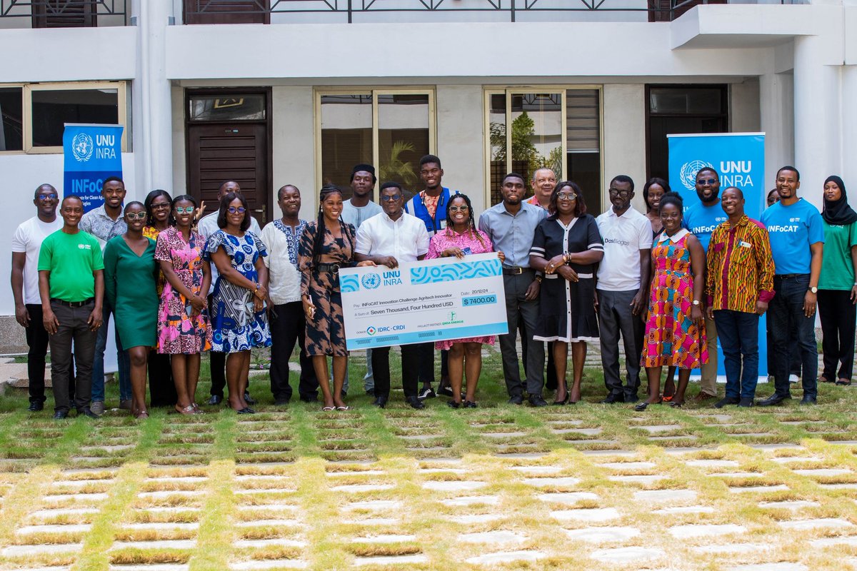 UNUINRA's tweet image. Building bankable & sustainable green businesses(SMEs),requires adequate skills training,green financing, mentorship,expert guidance & building markets linkages.
This is why projects like #INFoCAT are game changing-in Africa’s green space.
⬇️
Short read:
unu.edu/inra/news/buil…