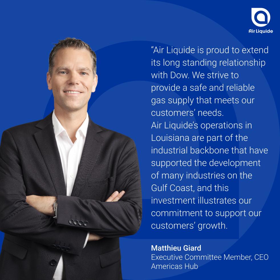 Air Liquide will invest up to $200M in Louisiana, U.S., to modernize and connect an ASU to its existing network. These enhancements supporting a long-term contract renewal with <a href="/DowNewsroom/">Dow</a>  will strengthen the Group's long-term relationship with them.

👉airliquide.com/group/press-re…