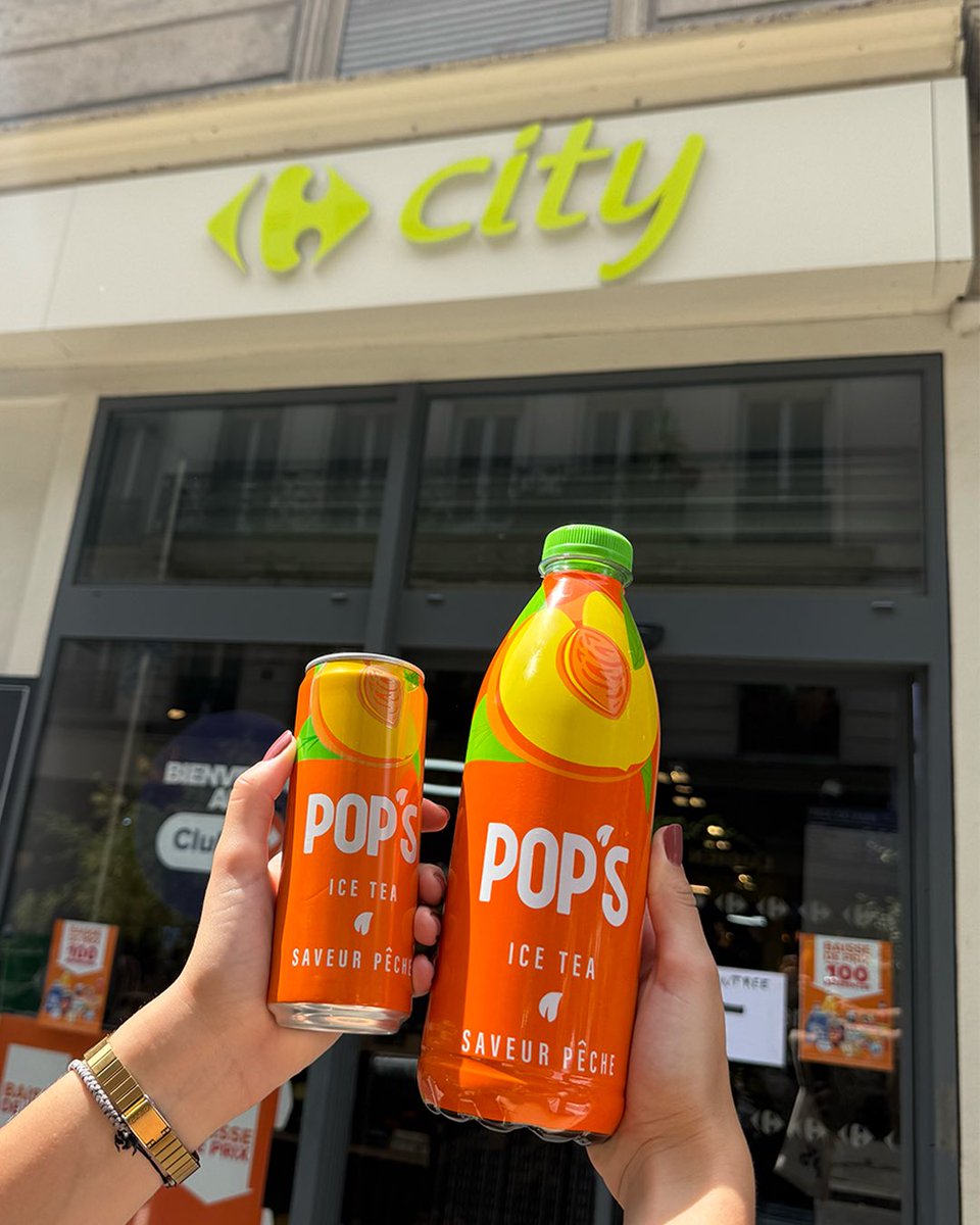 Pop’s est maintenant dispo dans le Nord de la France chez Carrefour !
En bouteilles et en canettes !

Vous voulez nous voir dans quel autre magasin ?