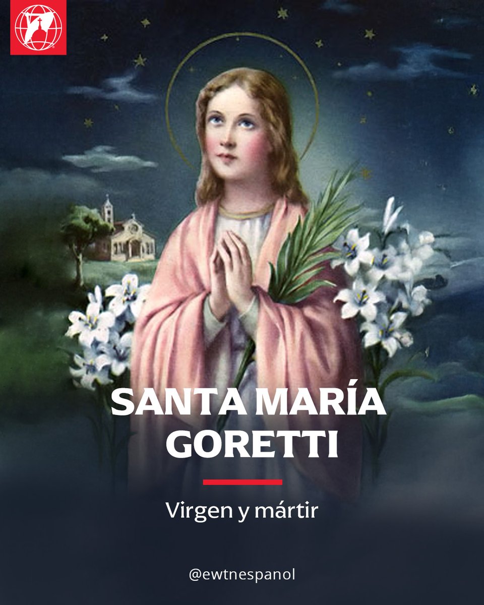 😇 6 DE JULIO | Santa María Goretti
A los 11 años defendió su pureza hasta la muerte. Perdió la vida tras resistirse a un intento de abuso. Antes de morir, perdonó a su agresor. JP II la llamó ejemplo de valentía y fidelidad a Dios para los jóvenes del tercer milenio.