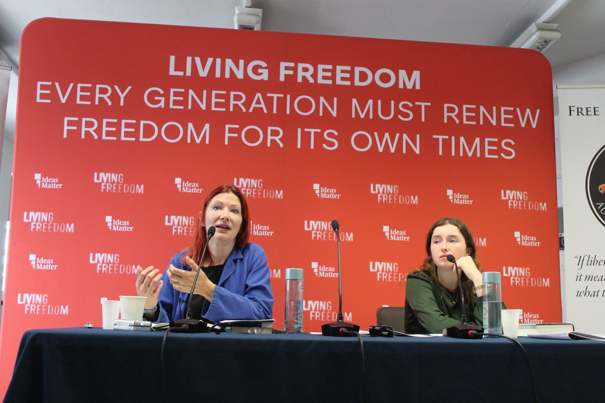 LivingFreedomUK's tweet image. Thank you to all participants and speakers for another successful Living Freedom Summer School. From the decline of private life to the rise of populism, plenty to discuss.

We hope you stay in touch, and keep fighting for freedom in an age where it is far from straightforward!