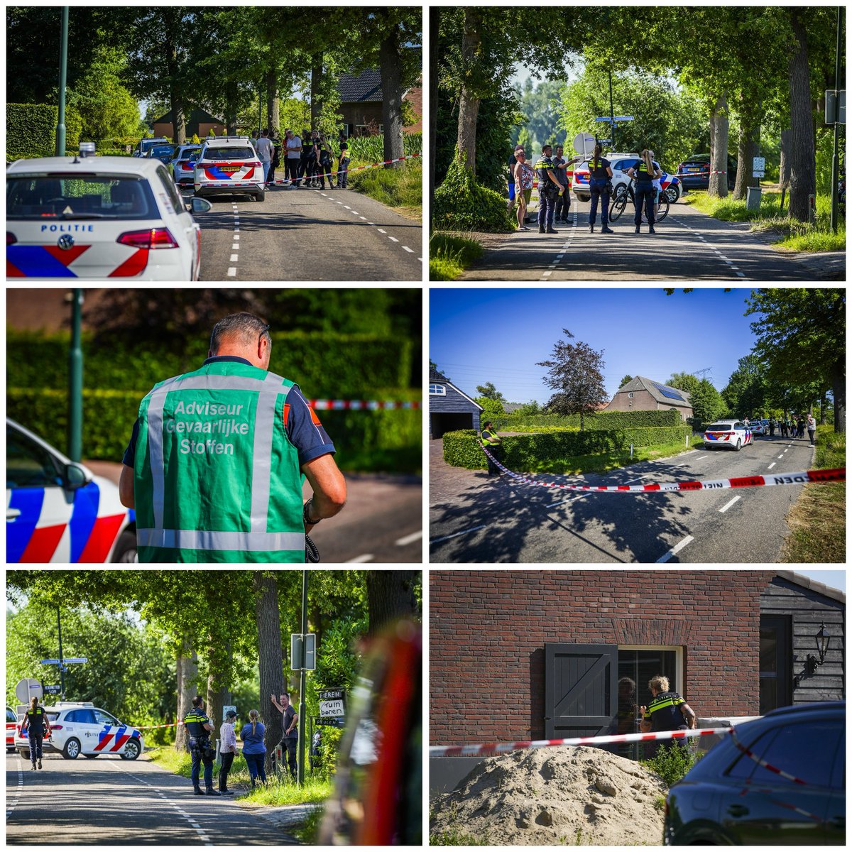 Straat in Nuenen ontruimd vanwege vondst van illegaal vuurwerk
