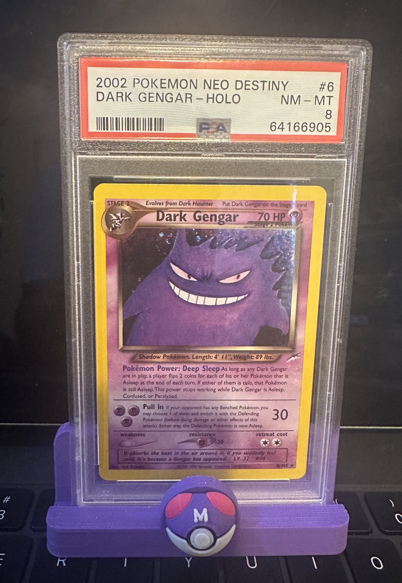 Collectibles_88's tweet image. Dark Gengar Holo 🧇
45 💺 @ $10 per 💺
🛞💀
🛳️ Included in 🇺🇸