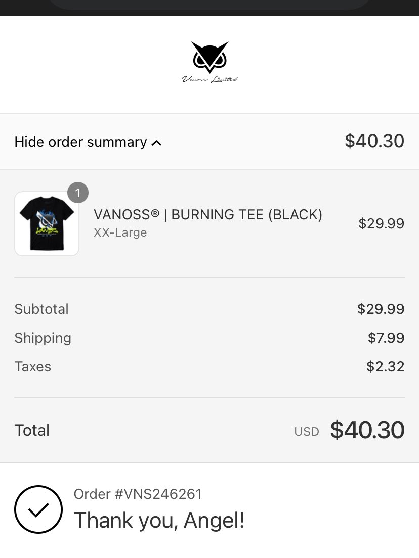 AngelVe57589074's tweet photo. Can’t wait to get my shirt it looks awesome https://t.co/QUTUrhiesE