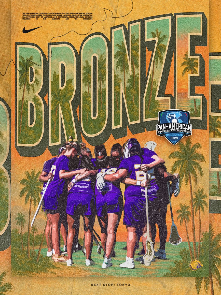 HAU_Nationals's tweet image. HAUDENOSAUNEE WINS BRONZE!
A six-goal run in Q3 gives our Haudenosaunee Women the momentum to defeat Puerto Rico and capture Bronze at the 2025 Pan-American Lacrosse Women’s Championship!
Next stop: Tokyo!