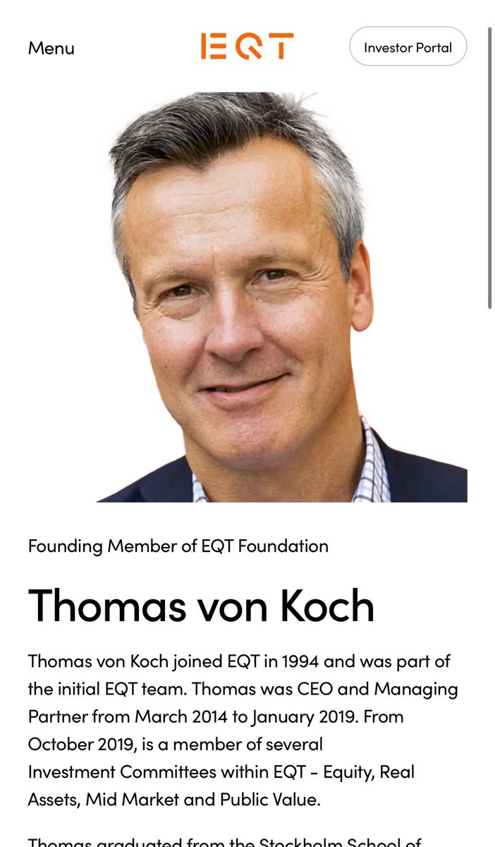 gkamstra's tweet image. Kind of crazy story underneath a deal announcement in the @danprimack newsletter this AM:
Eton (the dress shirt co) had their lenders force a sale. EQT (PE owner) drove the process, and a consortium of individual investors bought it, mostly made up of current EQT employees (!!).