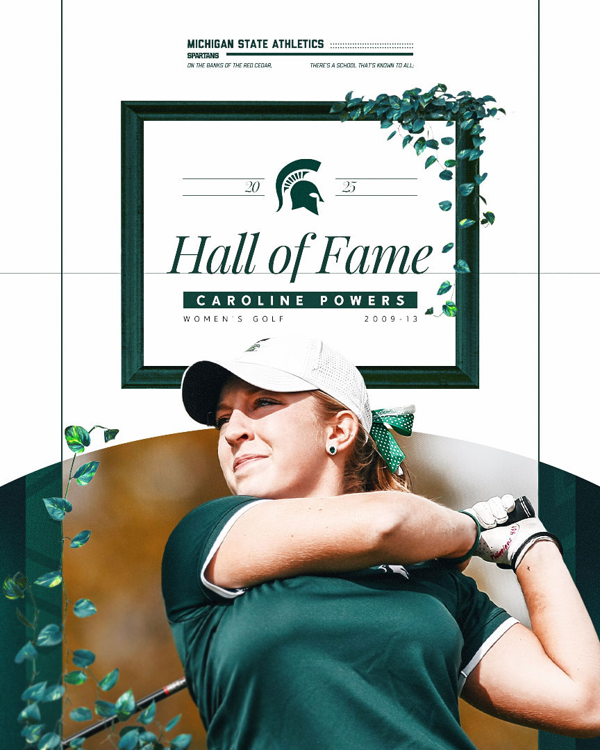 MSU_WGolf's tweet image. Three-time All-American ✅
Three-time All-Big Ten First Team ✅
Big Ten Player of the Year✅
And next up for Caroline Powers is being inducted into the Michigan State Athletics Hall of Fame✅
Congrats Caroline!