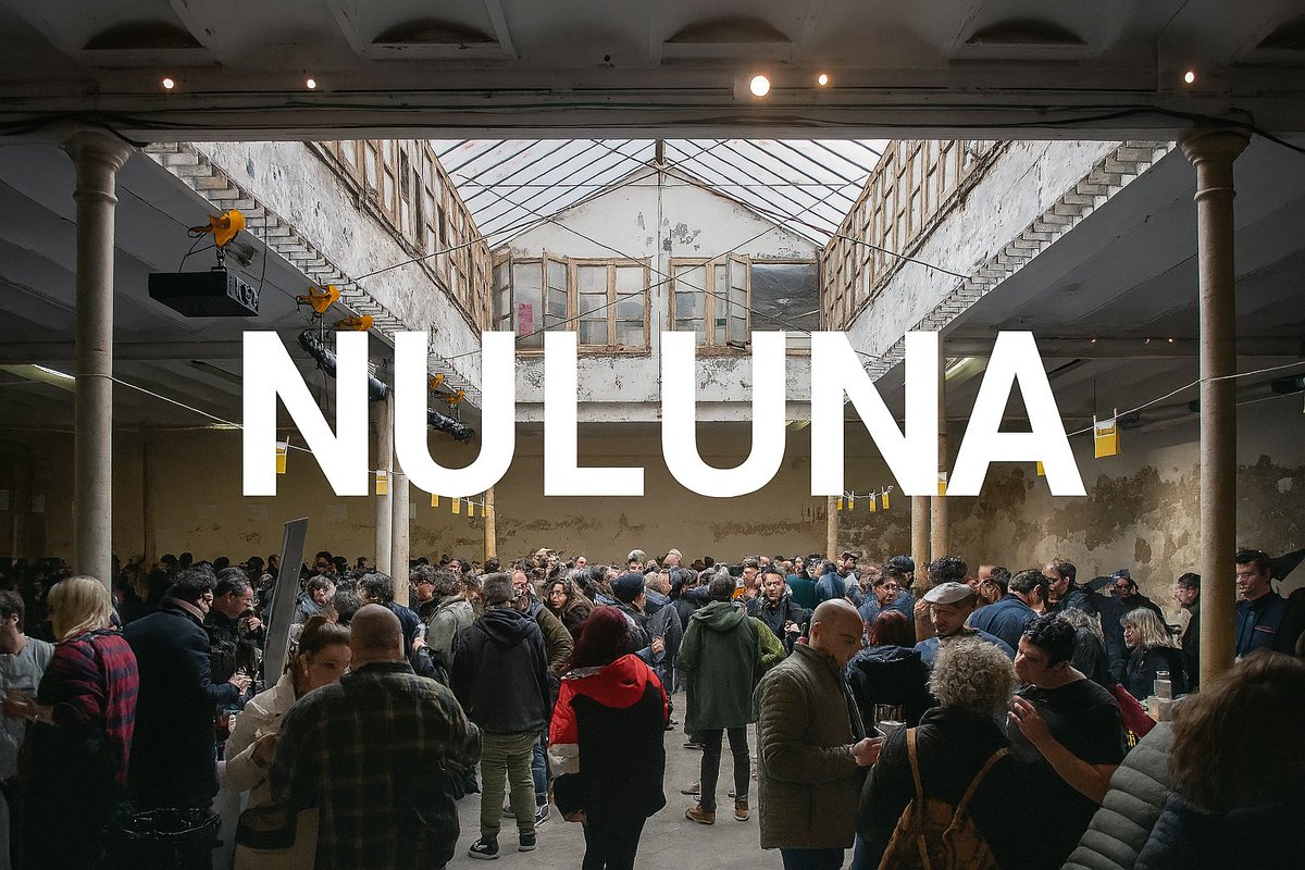 After years of creating, collaborating, and building in the Web3 space - we're putting on our first major event. 

Introducing NULUNA - a new cultural format launching Saturday October 17 in Barcelona, right after European Blockchain Congress.

It’ll be a one-day collision of