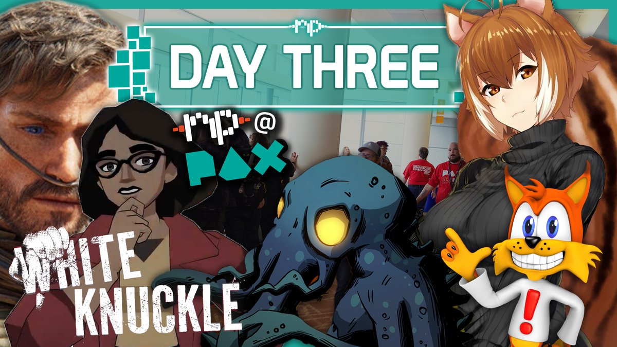 Day 3 of Noisy Pixel's PAX East 2025 coverage is here!

We aren't slowing down as Day 3 highlights indie horror games, Bubsy, Dune: Awakening, and more!

Please share, and thank you for making this possible: youtu.be/v0FVBFhDutU