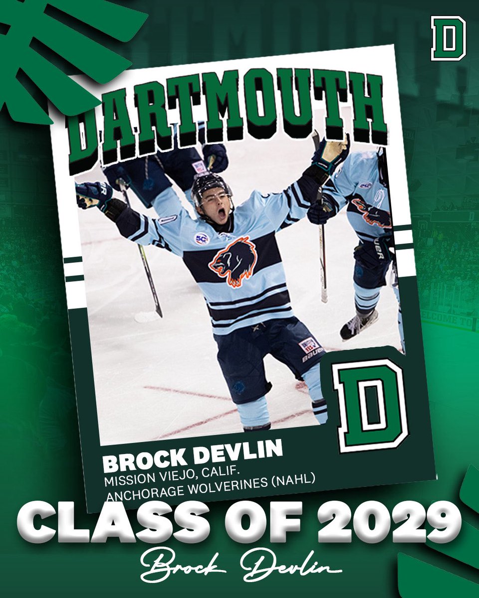Dartmouth Men's Hockey tweet media