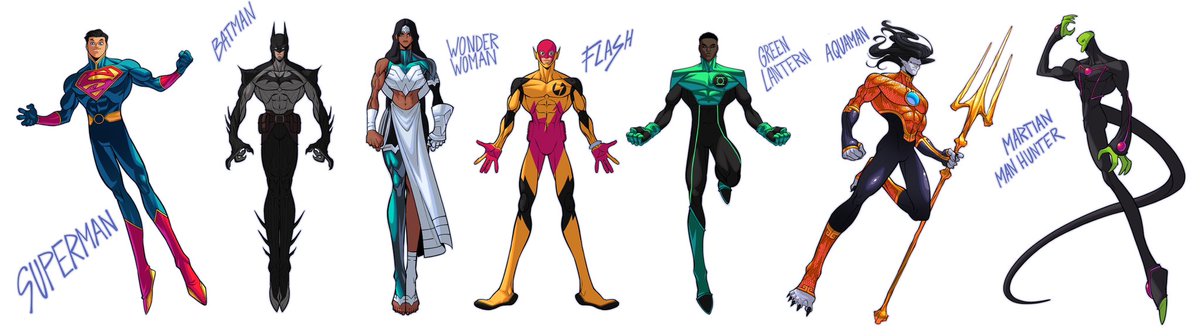 Justice League (updated)
Redesign / Reinterpretation