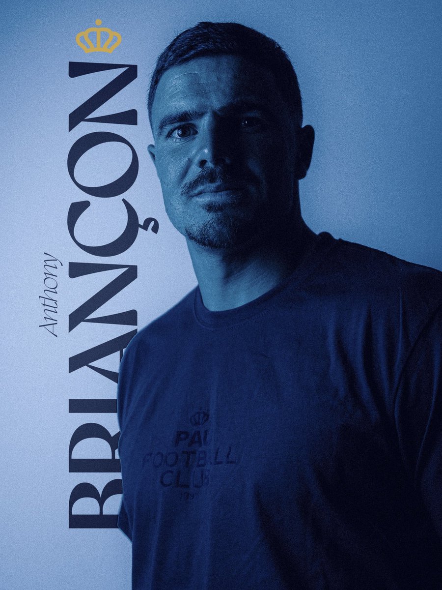 Anthony Briançon est 🟡🔵 !

Avec plus de 270 matchs de Ligue 1 et Ligue 2, le défenseur central expérimenté passé par Nîmes et Saint-Étienne  rejoint le Pau FC pour les deux prochaines saisons.
Il gardera son n°23 

Bienvenue, Anthony. 👑