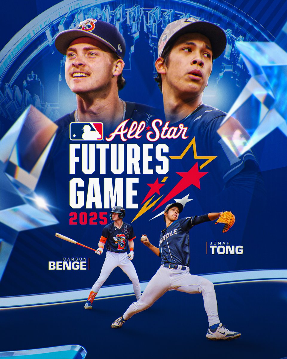 Mets Player Development (@metsplayerdev) on Twitter photo The future is bright with stars 🤩
<a href="/Carsonbenge3/">Carson Benge</a> and <a href="/tong_jonah/">Jonah Tong</a> will represent the #Mets at the Futures Game! The future is bright with stars 🤩
<a href="/Carsonbenge3/">Carson Benge</a> and <a href="/tong_jonah/">Jonah Tong</a> will represent the #Mets at the Futures Game!