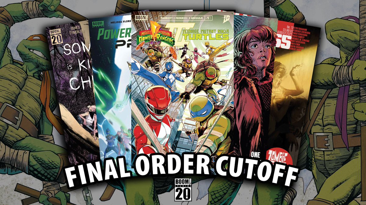 BOOM! Studios (@boomstudios) on Twitter photo Donโt get shell-shockedโtoday is the last day to pre-order our morphinomenal crossover MIGHTY MORPHIN POWER RANGERS/ TEENAGE MUTANT NINJA TURTLES III, as well as these upcoming rippin' reads:
POWER RANGERS: PRIME #9
๐๐๐๐ก๐ ๐๐ก๐ ๐ฌ๐ข๐จโ๐๐ ๐ ๐๐ฆ๐ฆ ๐๐ง #๐ญ
HELLO DARKNESS Donโt get shell-shockedโtoday is the last day to pre-order our morphinomenal crossover MIGHTY MORPHIN POWER RANGERS/ TEENAGE MUTANT NINJA TURTLES III, as well as these upcoming rippin' reads:
POWER RANGERS: PRIME #9
๐๐๐๐ก๐ ๐๐ก๐ ๐ฌ๐ข๐จโ๐๐ ๐ ๐๐ฆ๐ฆ ๐๐ง #๐ญ
HELLO DARKNESS