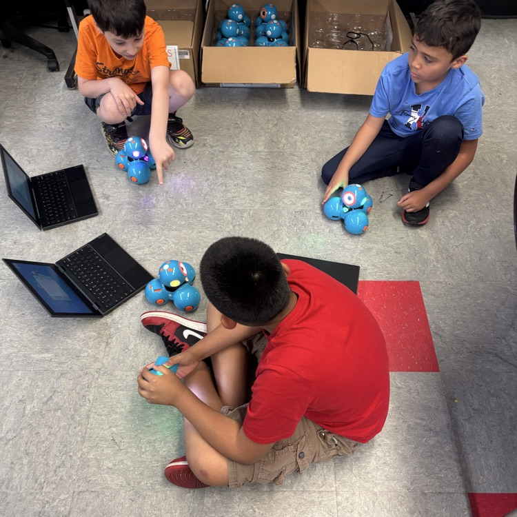 Keyport kick off to Robotics Week! 🤍🤖 ❤️