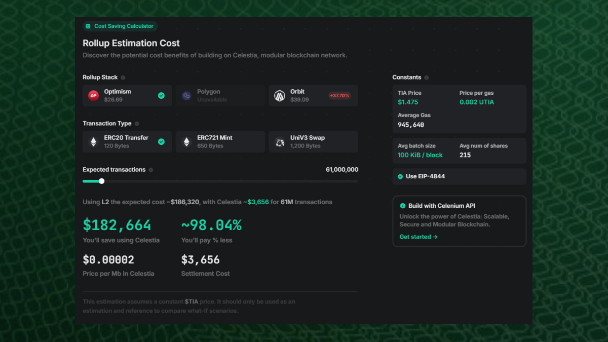 $182,664 burnt 😰

Yes, that's what @Inkonchain paying for posting blobs on Ethereum

Save and add into treasury all by posting on @Celestia 😌