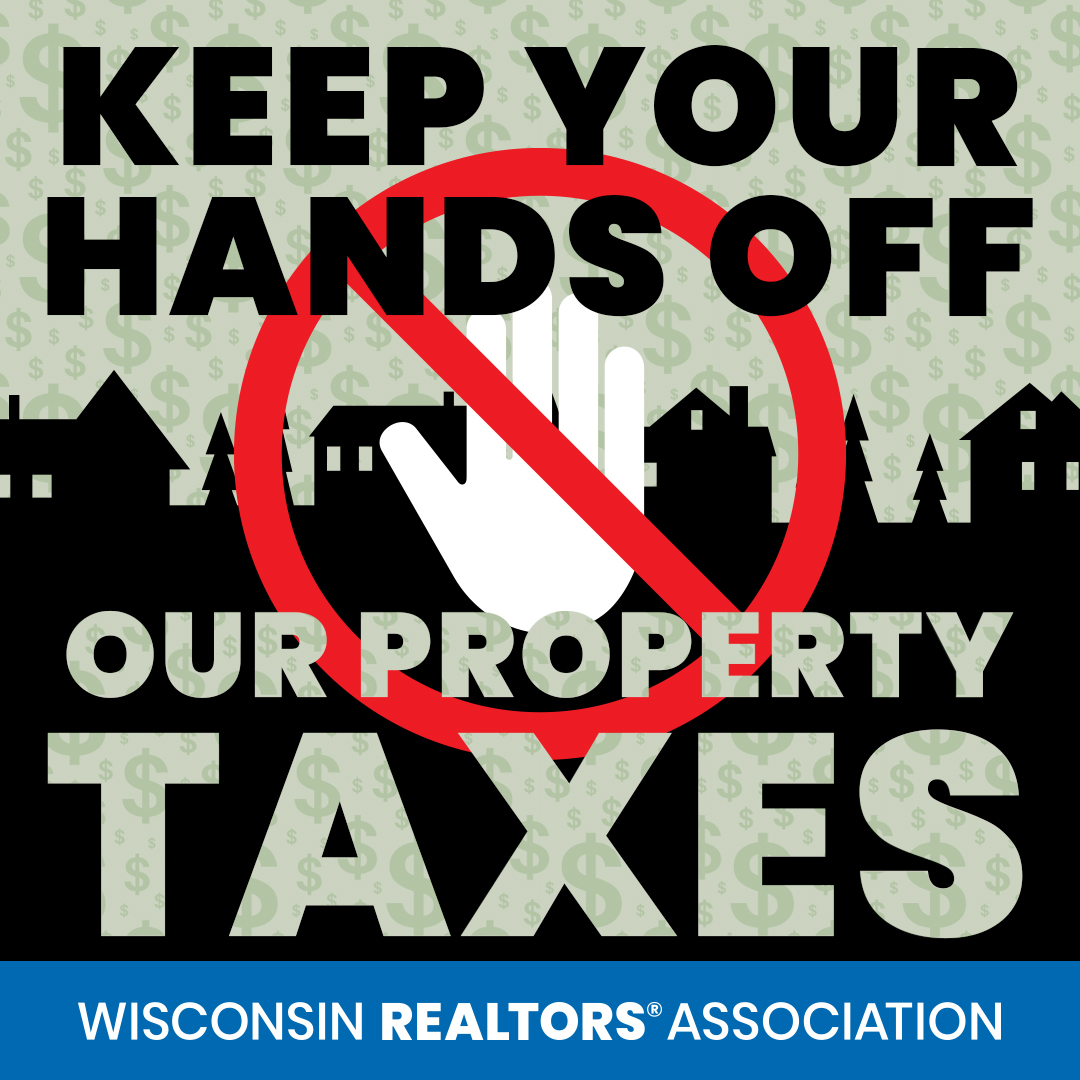 Wisconsin ranks 8th highest in property taxes in the nation—now is not the time to raise property taxes. Learn more about the WRA's advocacy efforts to help keep property taxes in check at hubs.la/Q03vfKbj0.