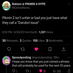 On this day two years ago, <a href="/OchreHorns/">Rakton OFF 2 BLUER SKIES ☁️🟦</a> posted the Dandori issue tweet.