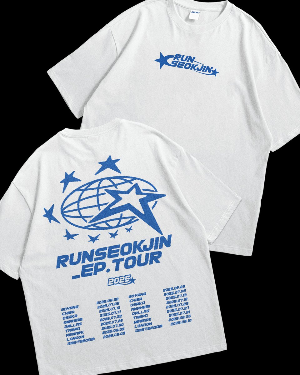 JINK997's tweet image. #RUNSEOKJIN_epTOUR  ★ GRAPHIC TEE DESIGN CONCEPT ★.ᐟ