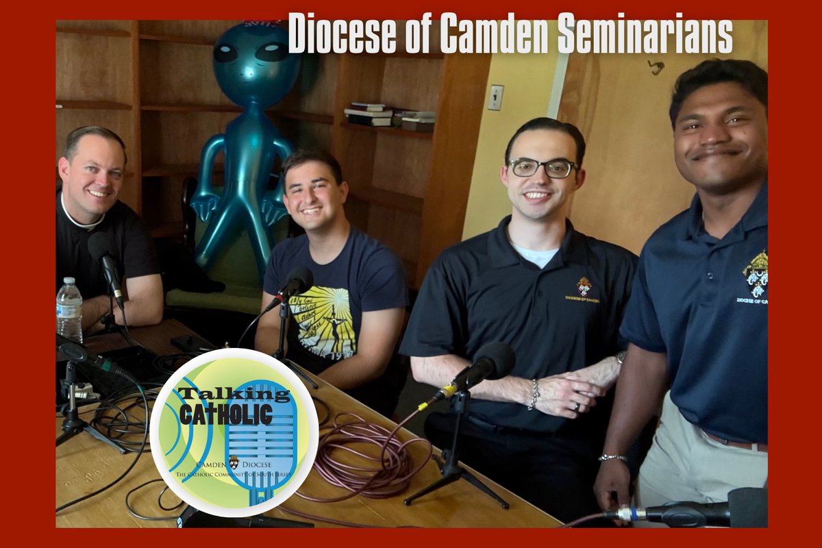 This week we visit Father Joshua Nevitt, and seminarians Michael Leason, Theodore Deluhery &amp; Domenic DeStefano and chat about living in community, brotherhood, formation, guest-chef priests, and a few pranks along the way. talking.catholicstarherald.org/podcast/dioces…