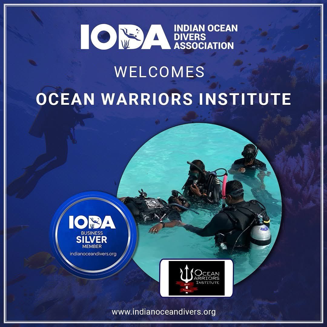 IODA welcomes <a href="/OceanWarriorsMV/">Ocean Warriors Institute</a> to this exciting journey.

Indian Ocean Divers Association (IODA) is more than just a community of divers, it is a movement dedicated to preserving the rich marine biodiversity of the Indian Ocean, promoting responsible and sustainable dive tourism.
