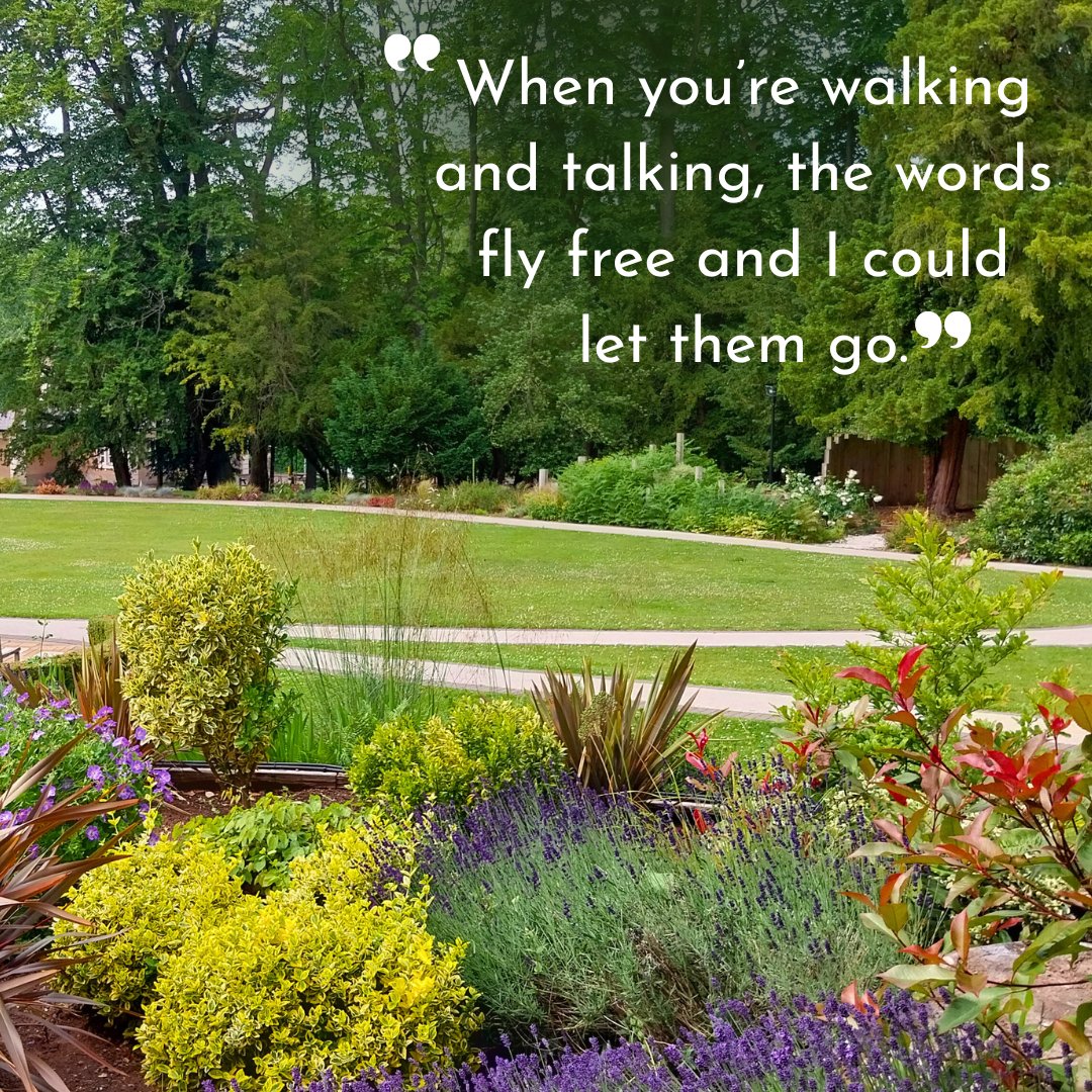 At Compton Care, we are surrounded by beautiful green spaces which we enjoy and use to provide ecotherapy.
We use ecotherapy in several ways, helping those whose loved one was cared for by Compton to connect with nature. 
#WorldWellbeingWeek