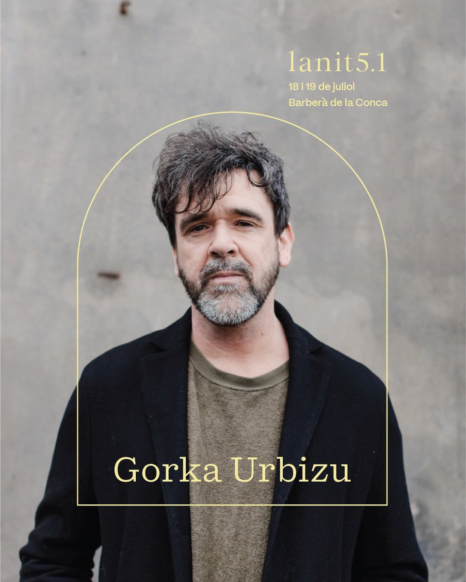 La Conca 5.1 (@laconca51) on Twitter photo Per primera vegada a la província de Tarragona! <a href="/gorkaurbizubat/">Gorka Urbizu musika</a> a Barberà de la Conca el 18 de juliol!
Un dels dos únics concerts del cantant basc aquest any a Catalunya.
Entrades aquí:
ticketic.org/ca/entrades/la… Per primera vegada a la província de Tarragona! <a href="/gorkaurbizubat/">Gorka Urbizu musika</a> a Barberà de la Conca el 18 de juliol!
Un dels dos únics concerts del cantant basc aquest any a Catalunya.
Entrades aquí:
ticketic.org/ca/entrades/la…