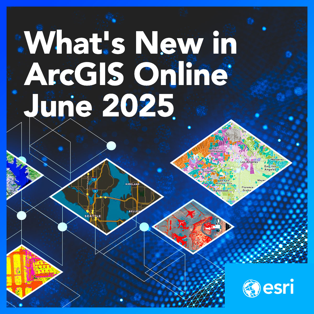 Esri's tweet image. The latest @ArcGISOnline update is here! 🙌🏽
🔸Enhanced user types to better fit your needs & roles.
🔸Streamlined Analysis Workflows
🔸Dive deeper into imagery with the powerful tools in ArcGIS Excalibur.
🔹Learn more: ow.ly/JTvH50Wfawa