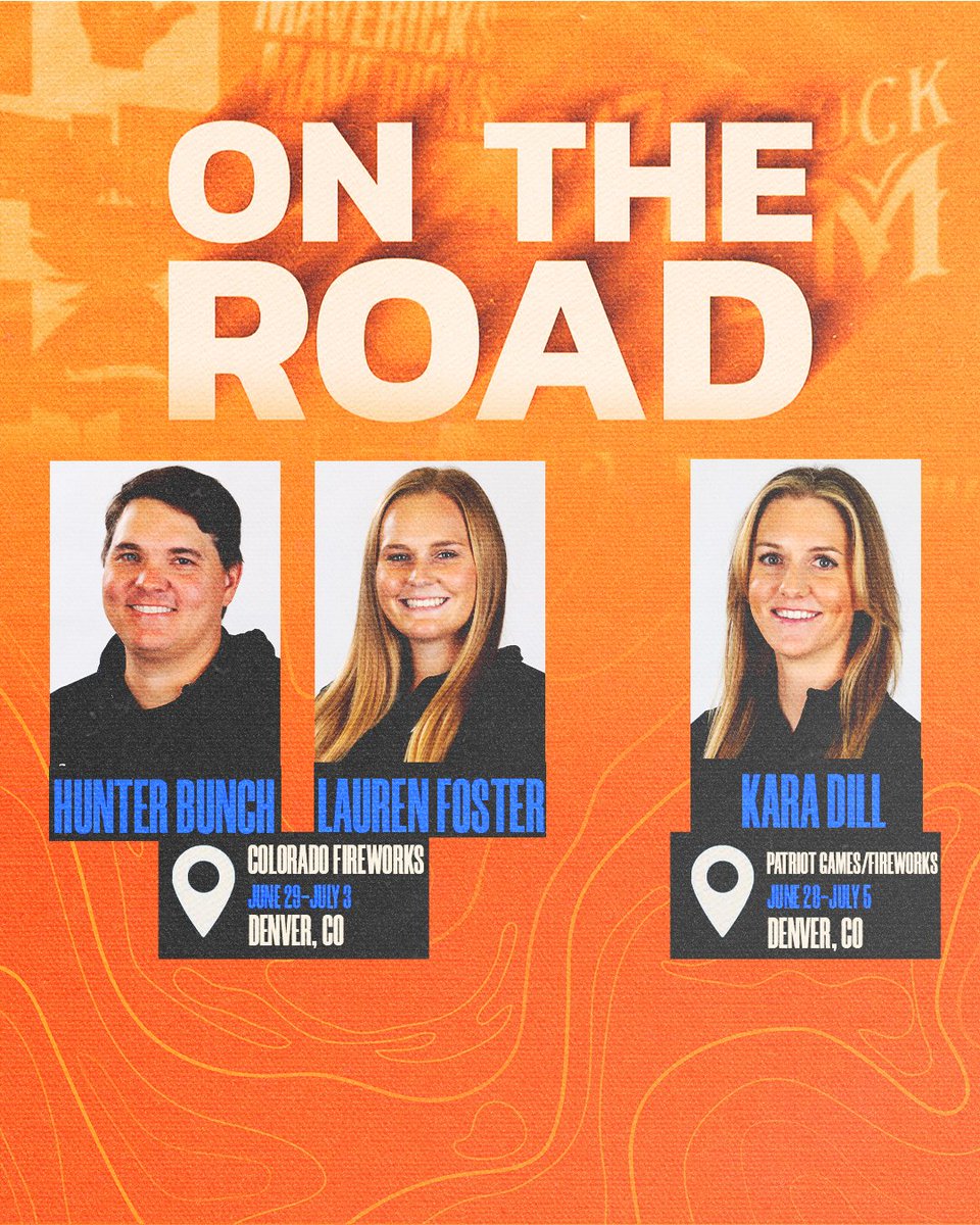 UTAMavsSB's tweet image. Our crew is in Colorado all week! 👀

#BuckEm🐎
