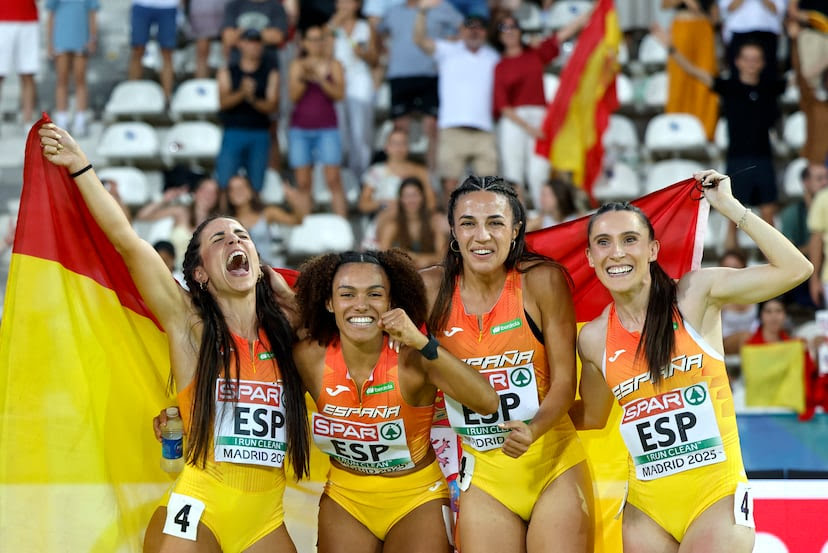 depominoritario's tweet photo. Resumen para vagos😀

🥇Mundial 3x3 masculino
🥈Eurobasket femenino
🥉Alberto Ginés en copa del mundo
🥇Europeo U19 fútbol femenino 
9️⃣🏅Europeo Jr. Natación Artística
🥉Aiora Martín en Europeo Judo cadete
🥈Europeo U19 fútbol masculino 
🆕REspaña Jael Bestué en 200
🆕REspaña 4x100 y 4x400 mixto

¿Vuestro momento es??