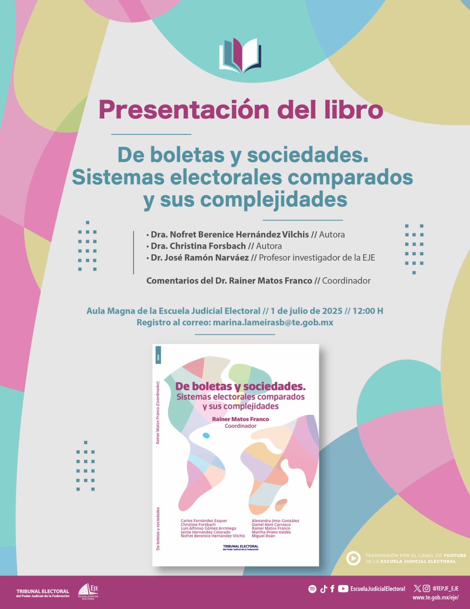 Escuela Judicial Electoral tweet media