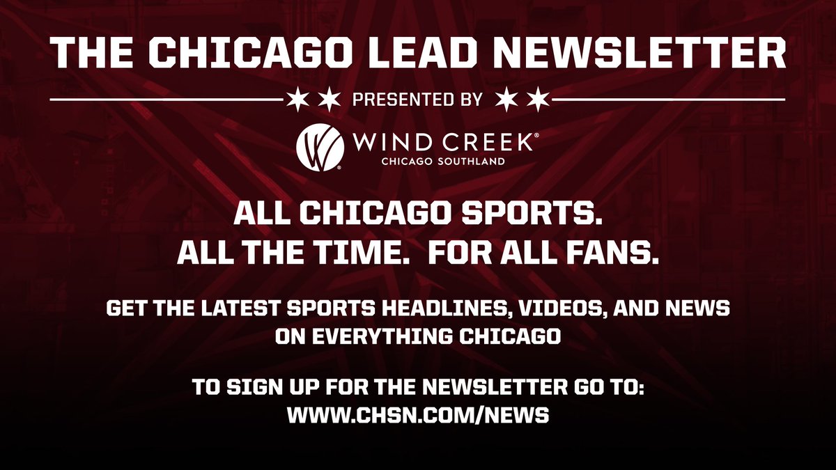 CHSN__'s tweet image. Don't miss a thing! Get the latest sports headlines, videos, and news on everything Chicago by signing up for the CHSN Newsletter.
Sign up at bit.ly/42aMdgg 📰