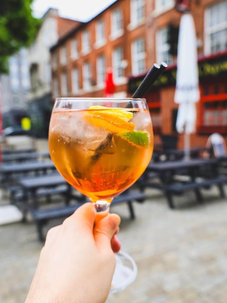 You can find us in the beer garden this afternoon ☀️

Enjoy an Aperol Spritz in the sunshine, we’re also now serving Campari Spritz’s too! 🍹