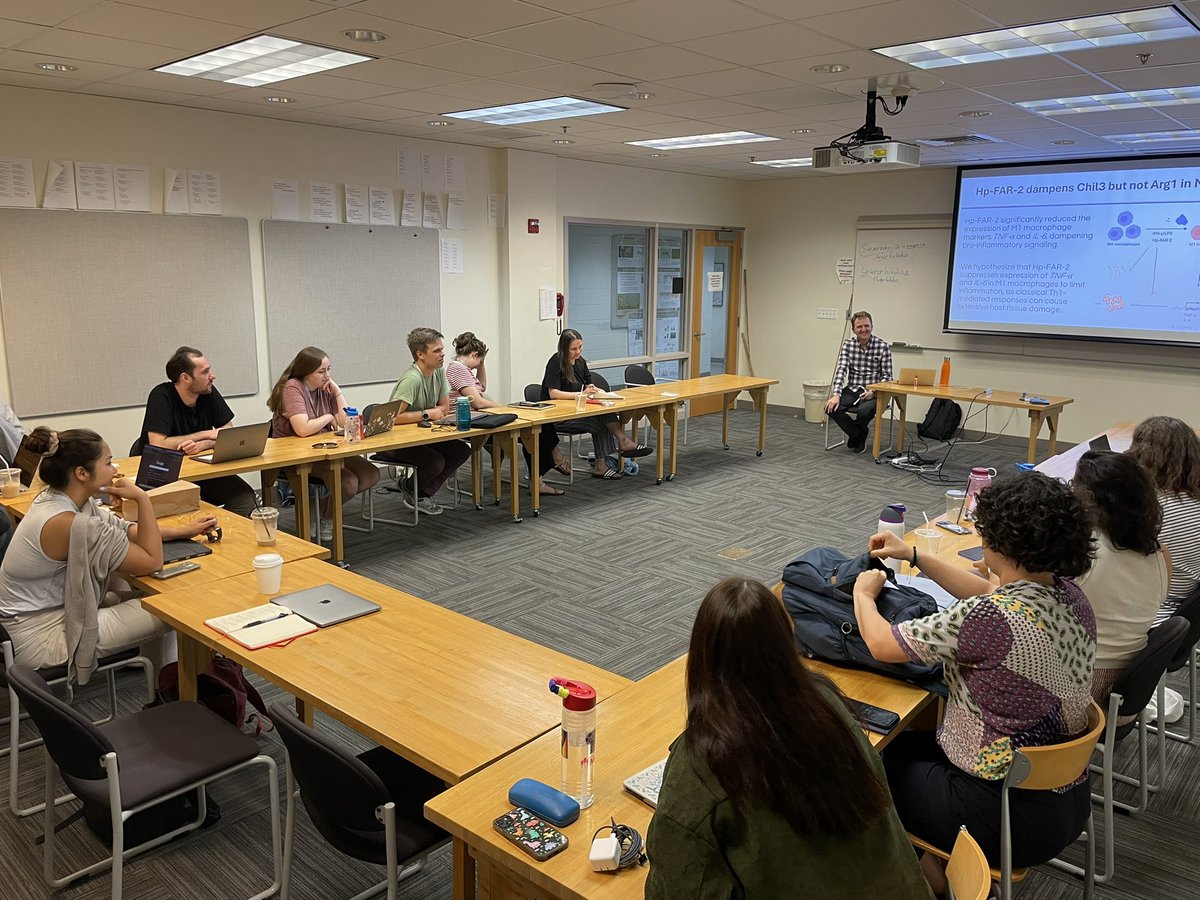 MBLBoP's tweet image. After every new speaker’s lecture, the BoP class gets the opportunity to ask the speaker questions (without faculty, TA, CA, etc) and they range from career and personal advice, how the course has changed their lives, and the hardships of research and academia

#MBLBoP2025