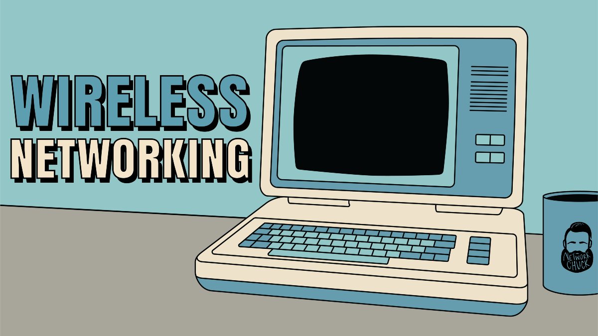 Wi-Fi isn’t wizardry — it’s science! 

 The new Wireless Networking skill shows you what REALLY happens when your packets go poof 👉  ntck.co/cisco-ccna

#NetworkChuckAcademy #CCNA #WiFi