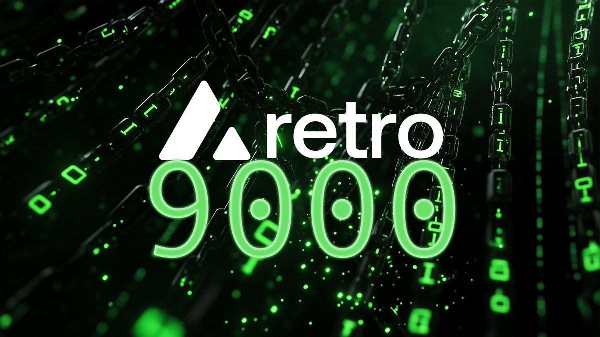Retro9000 recognizes builders actively delivering on mainnet and making an impact 🔺

Over $1M has already been awarded from the $40M pool. 

The next project snapshot is on Tuesday, July 15 at 12PM UTC.

Make sure you’re ready by checking out the post below ✅