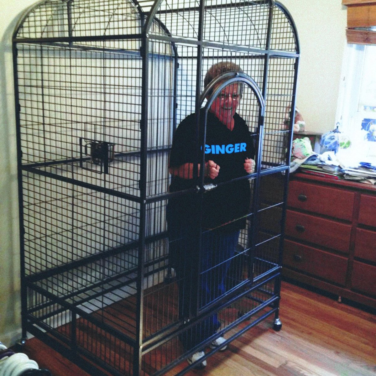 Grandma stays in the cage until <a href="/Mets/">New York Mets</a> win a baseball game