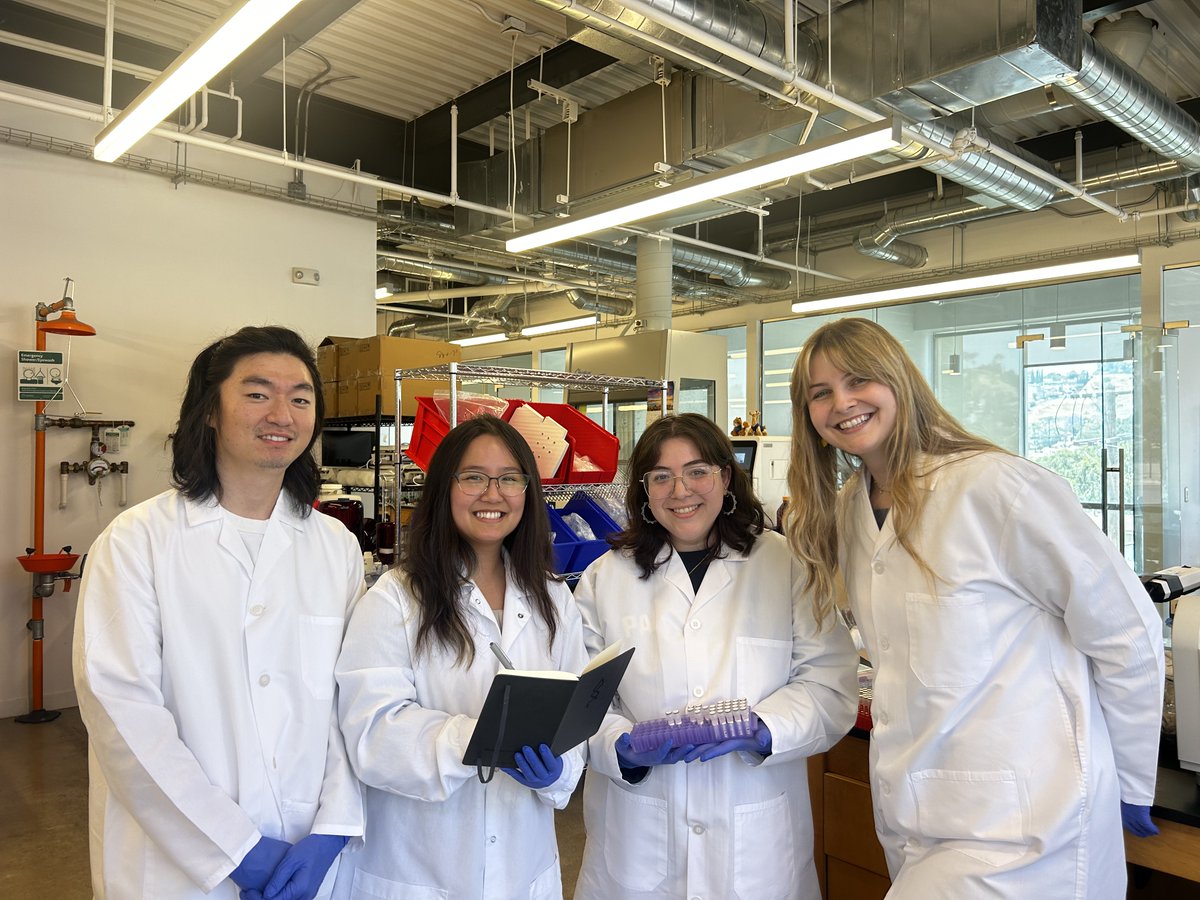 HCRimaging's tweet image. Say hello to Brian Kang, Kelly Tran, Britney Lozano, and Caitlyn Starman—the talented team responsible for manufacturing every HCR™ amplifier we ship!
As part of our core manufacturing operations, this team oversees the complete lifecycle of our HCR™ amplifiers, from synthesis…