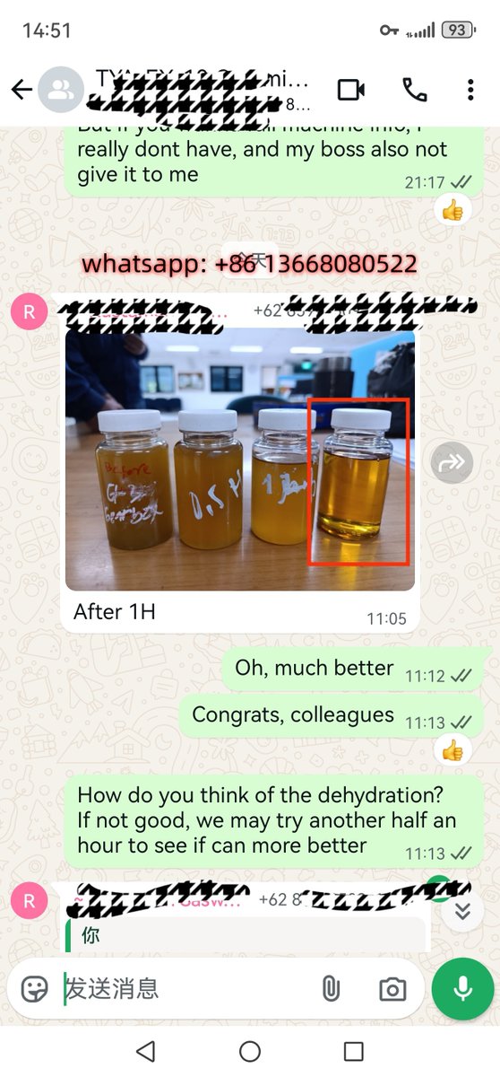 ZuoOil's tweet photo. The TYA lubricant oil purifier effectively removes water, particles, and gases. Last week, we commissioned a unit for an Indonesian client – view case photos for a detailed demonstration. Contact us for a free consultation on your specific requirements.

Ansen
+86 13668080522 https://t.co/yICnAoaK0r