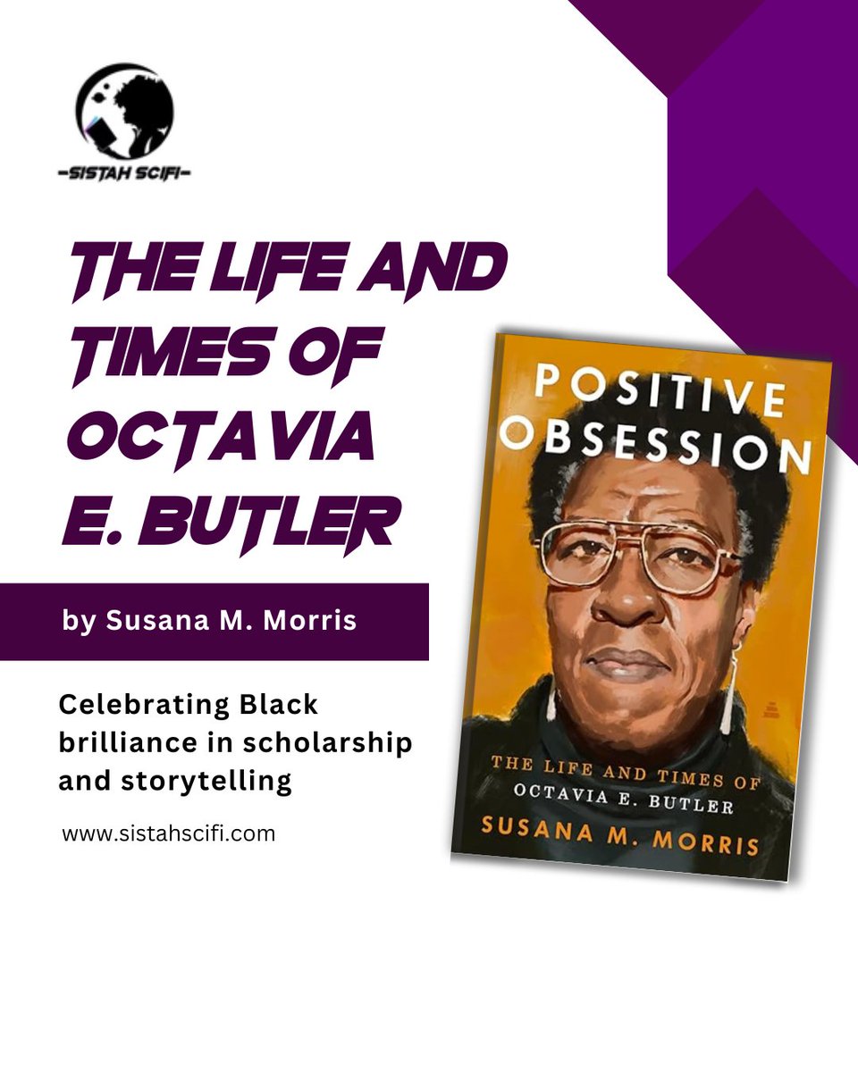 Dive into a magnificent cultural biography that chronicles the life of Octavia E. Butler—a literary visionary and the first Black woman to consistently write and publish in the field of science fiction.

sistahscifi.com/products/posit…

#sistahscifi #OctaviaEButler