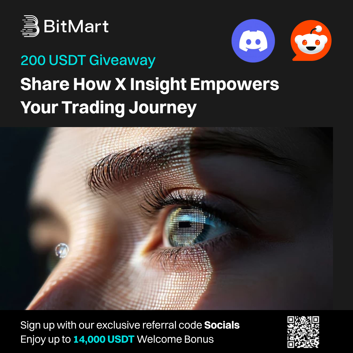 BitMartExchange's tweet photo. 🧠 How has #BitMart X Insight changed your trading game?
Share your story for a chance to win from a 200 USDT prize pool! 💸
📝 How to Join:
✅ Post your experience + a screenshot with the hashtag #BitMartXInsight in our community 👇link in thread
Whether it helped you catch a pump, dodge a trap, or just decode the chaos — we want to hear your story!
#giveaway #crypto #AI