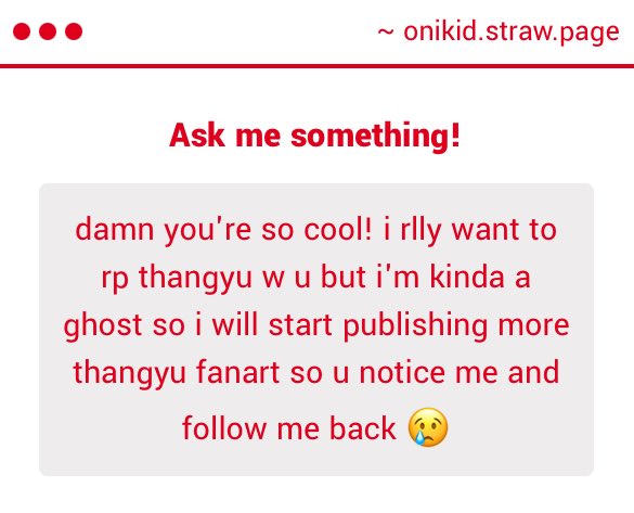 OniHound's tweet image. 1) Gay sex redeems any character.
2) aw man that’s so sweet ❤️❤️ lowkey I got sm comments on that rp post and I got intimidated and scared like what if yall think my rp skills are fucking awful I haven’t roleplayed since amino 2018 septiplier server….